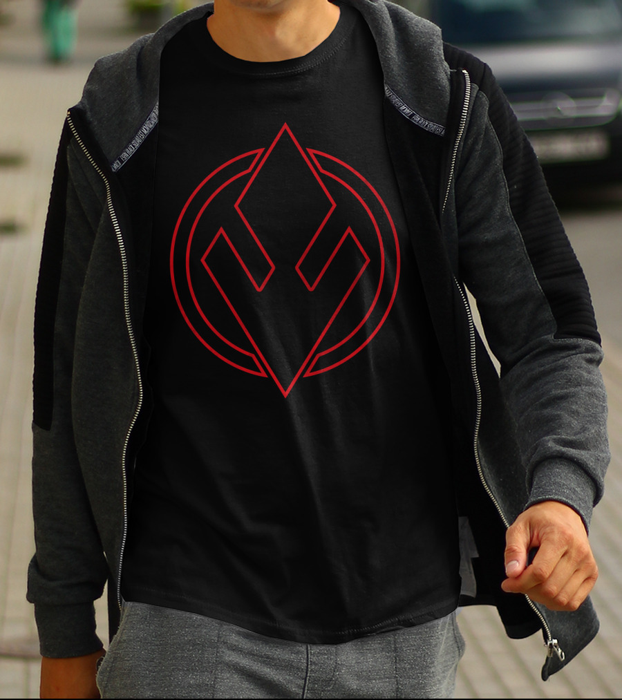 Sith Emblem StarWars Red Geometric T-Shirt