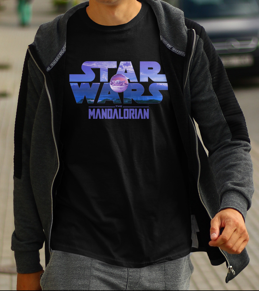 Star Wars The Mandalorian With The Child T-Shirt