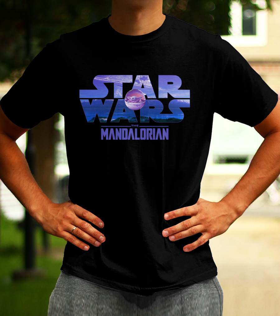 Star Wars The Mandalorian With The Child T-Shirt
