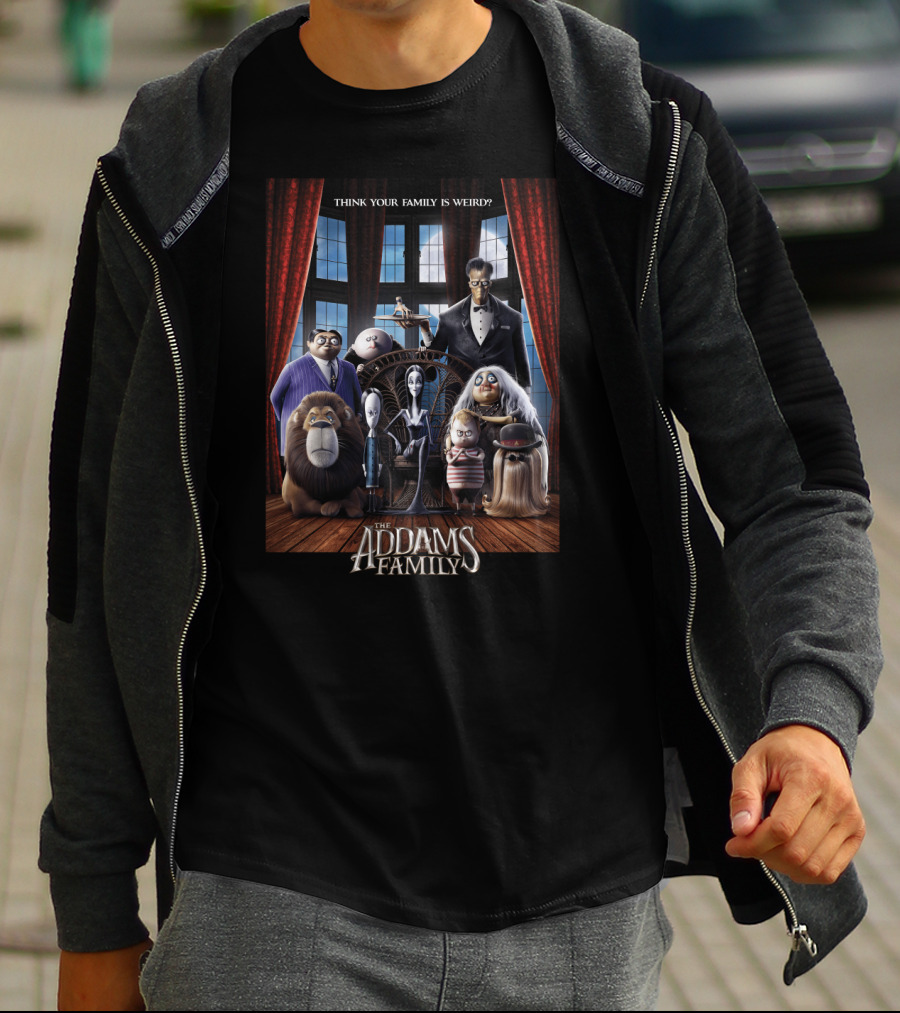 The Addams Family Think Your Family Is Weird T-Shirt