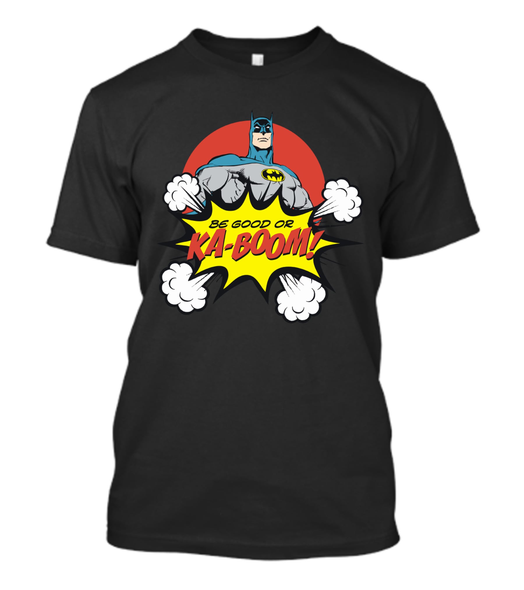 Batman Be Good Or Ka Boom Dynamic Comic Burst T-Shirt