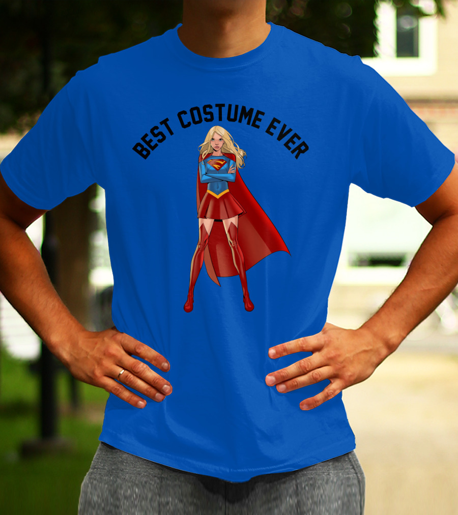 Supergirl Best Costume Ever Iconic Hero Look T-Shirt