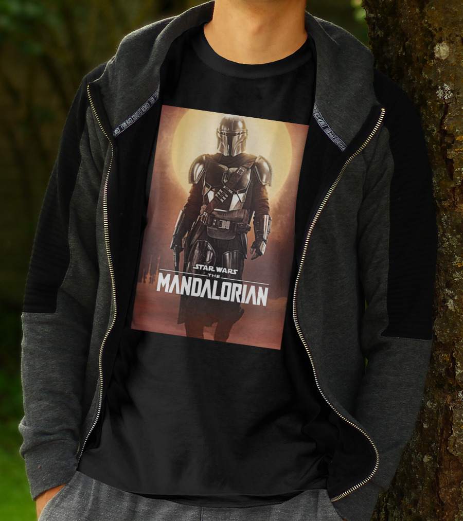Star Wars The Mandalorian Bounty Hunter T-Shirt