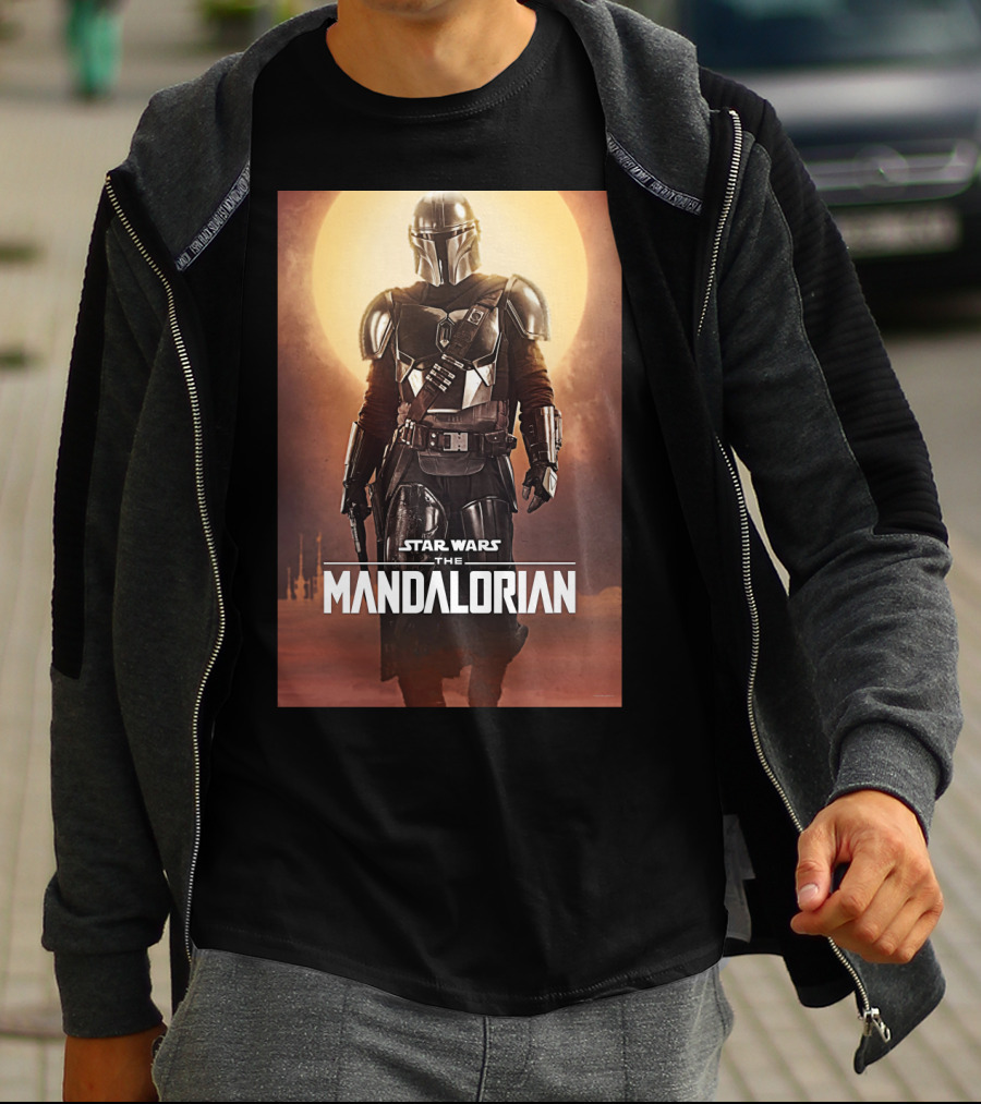 Star Wars The Mandalorian Bounty Hunter T-Shirt