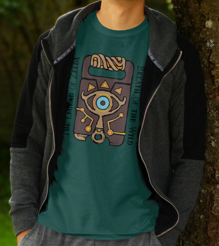The Legend Of Zelda Breath Of The Wild Sheikah Slate Eye T-Shirt