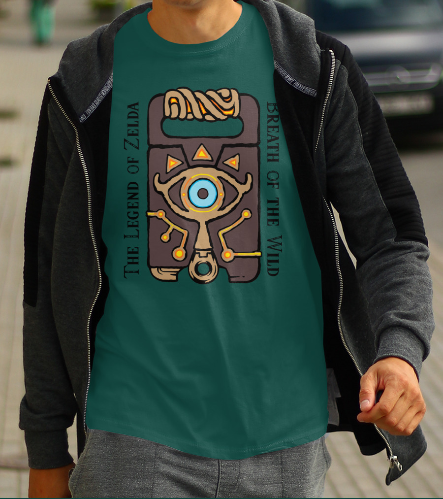 The Legend Of Zelda Breath Of The Wild Sheikah Slate Eye T-Shirt
