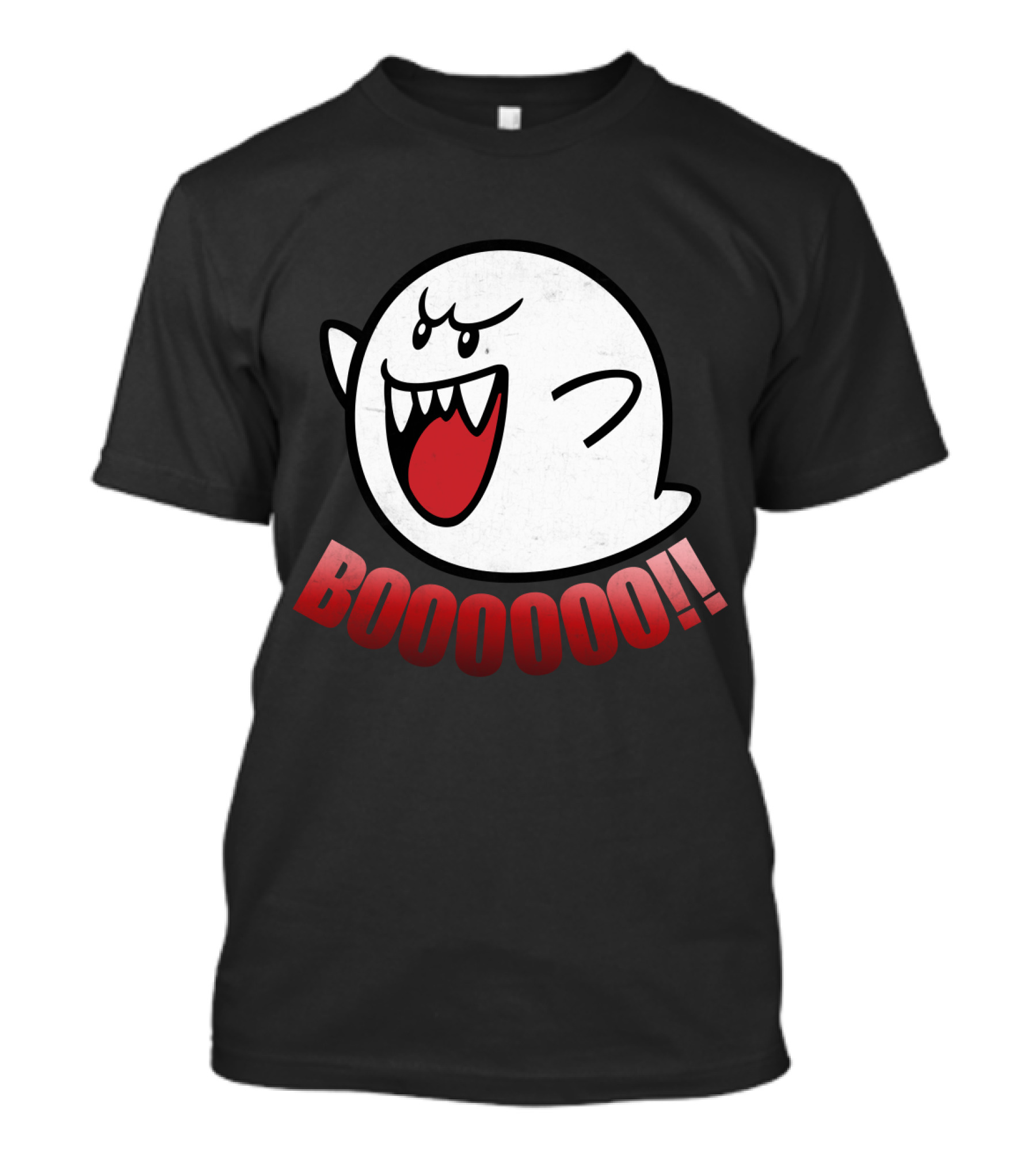 Super Mario Boo Ghost Booooo T-Shirt