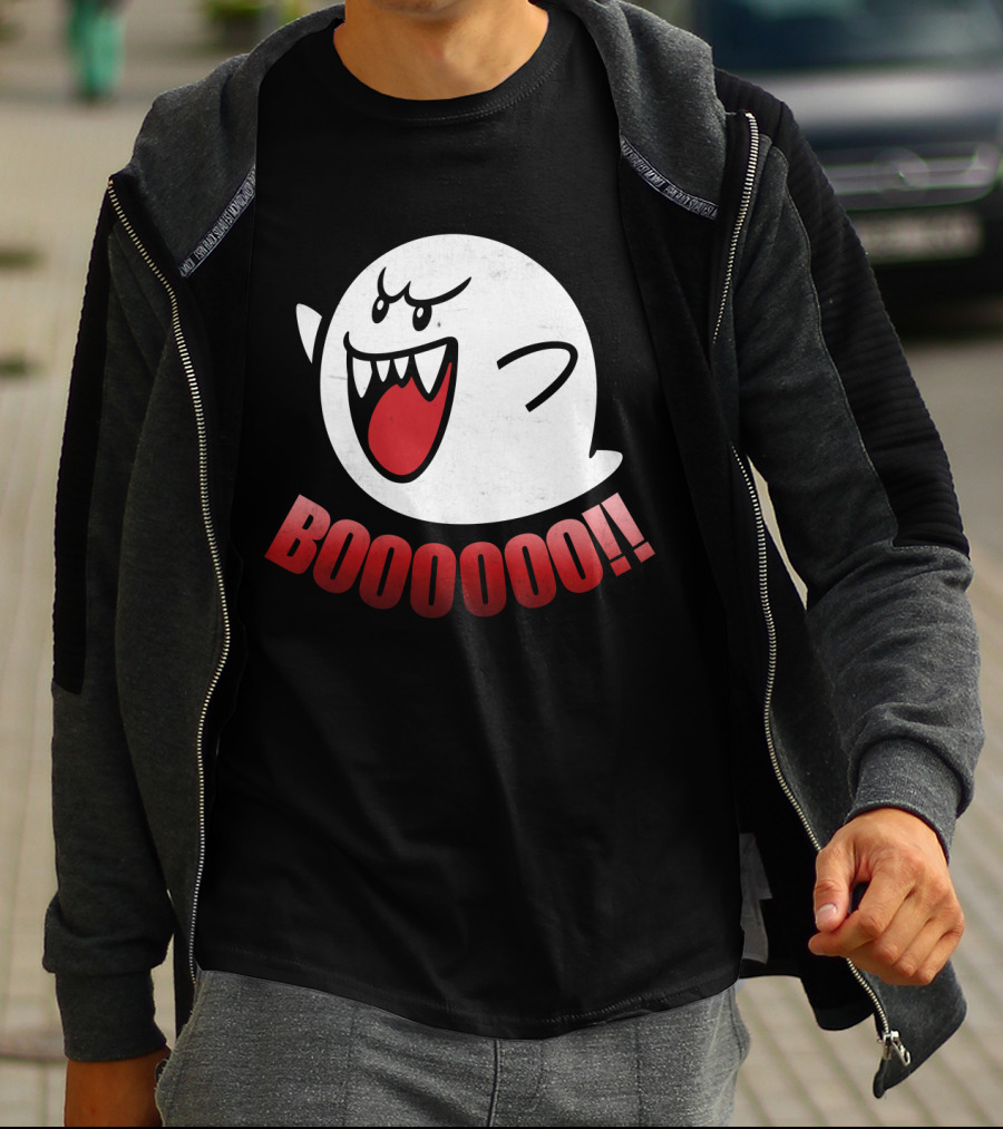 Super Mario Boo Ghost Booooo T-Shirt