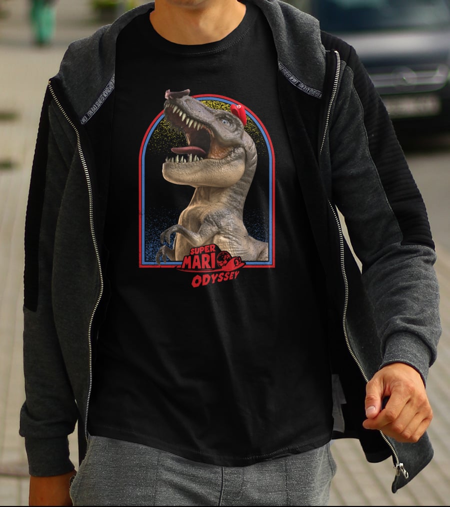 Super Mario Odyssey Dinosaur Adventure T-Shirt