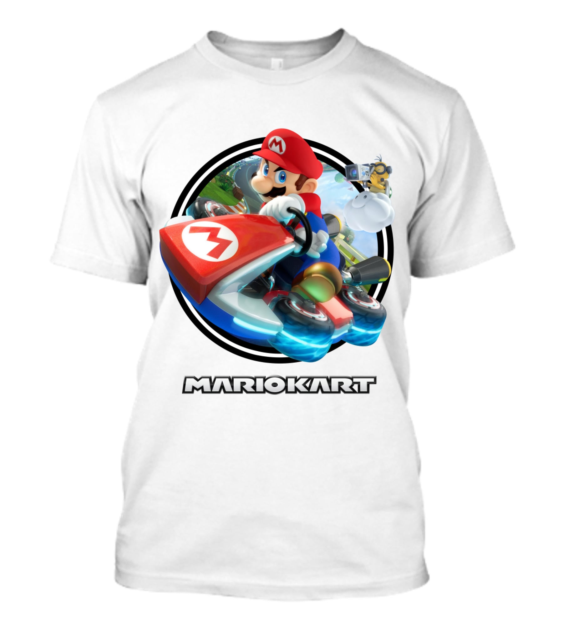 Mario Kart Racing Adventure With Iconic Game Characters T-Shirt