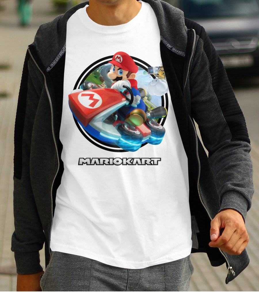 Mario Kart Racing Adventure With Iconic Game Characters T-Shirt