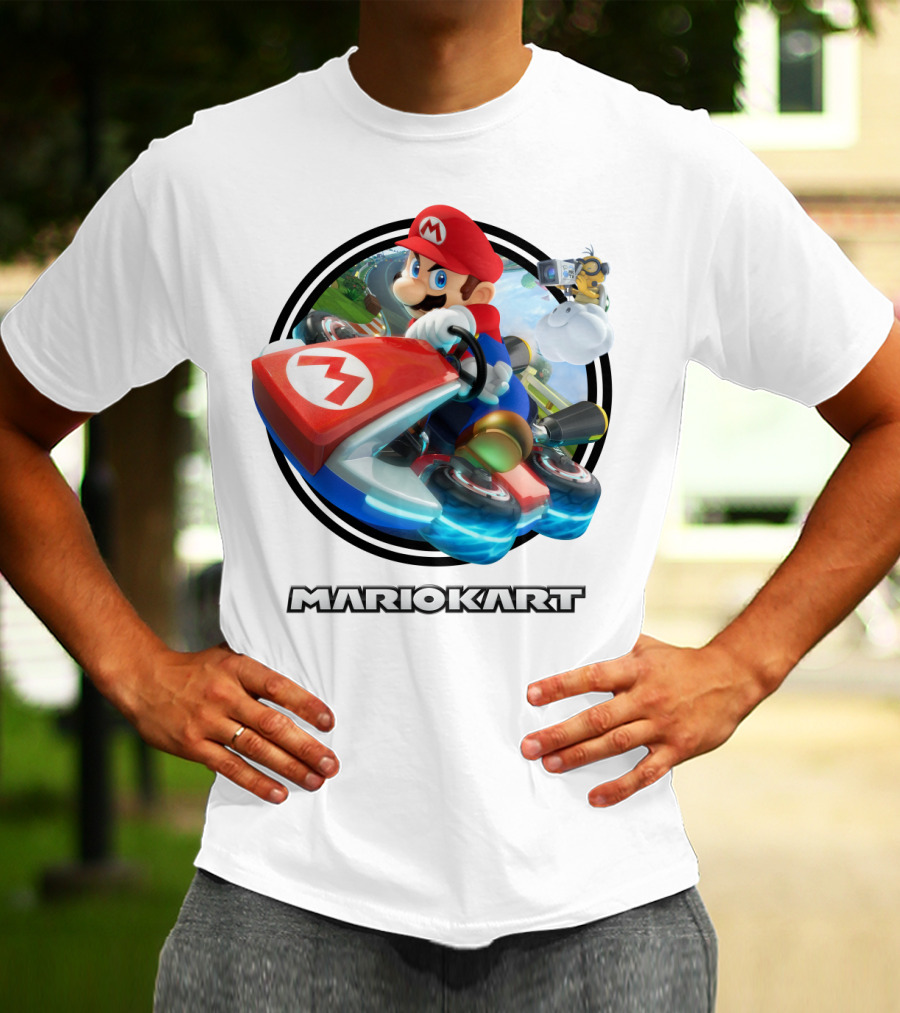 Mario Kart Racing Adventure With Iconic Game Characters T-Shirt
