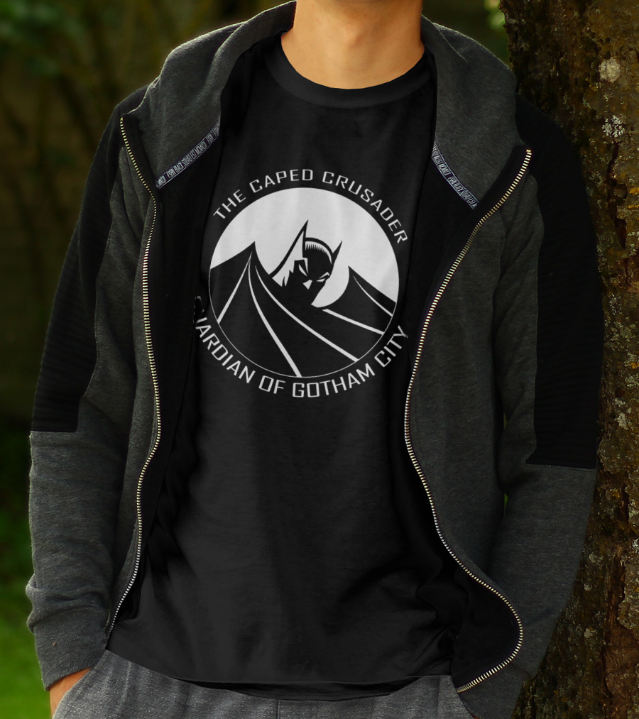The Caped Crusader Guardian Of Gotham City Batman DC Comics T-Shirt