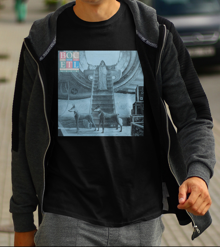 BOC Extraterrestrial Live Blue Öyster Cult ETL Retro T-Shirt