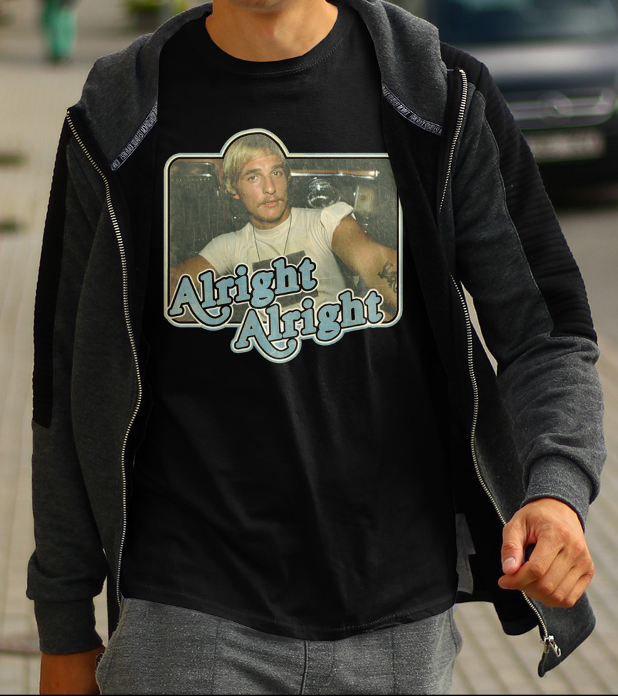 Alright Alright Dazed And Confused Vintage Retro T-Shirt