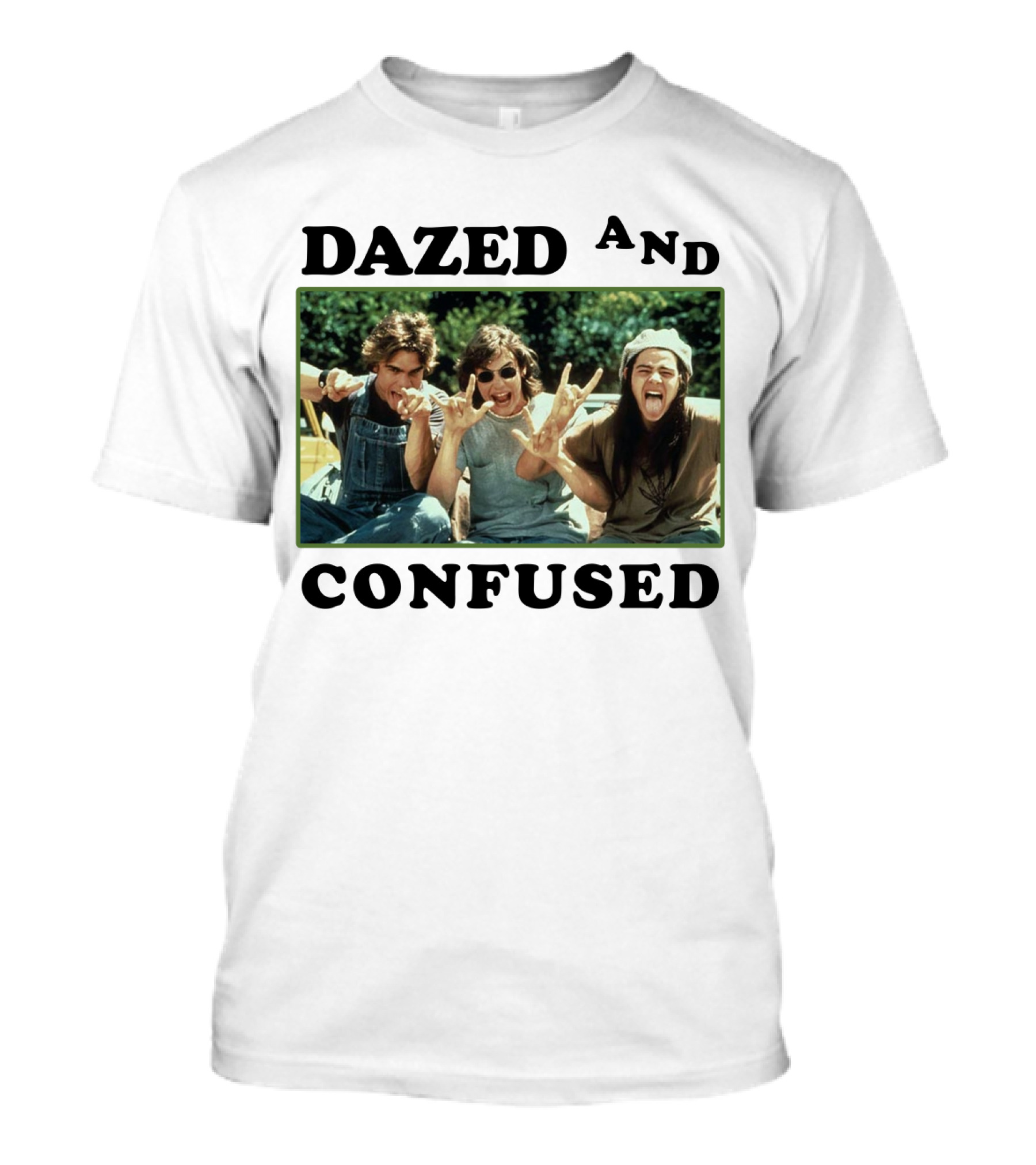 Dazed And Confused 1993 Movie Cast Rock Hands Scene T-Shirt