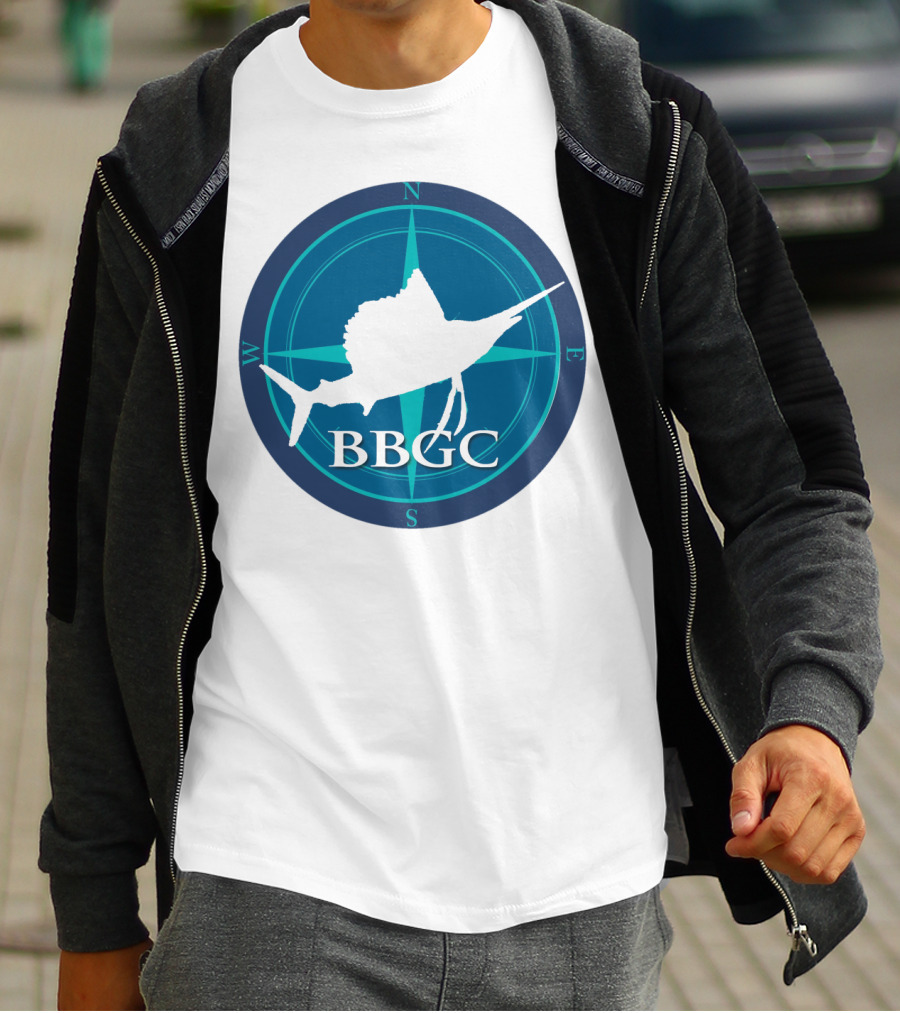 Bimini Big Game Club BBGC Sailfish Compass T-Shirt