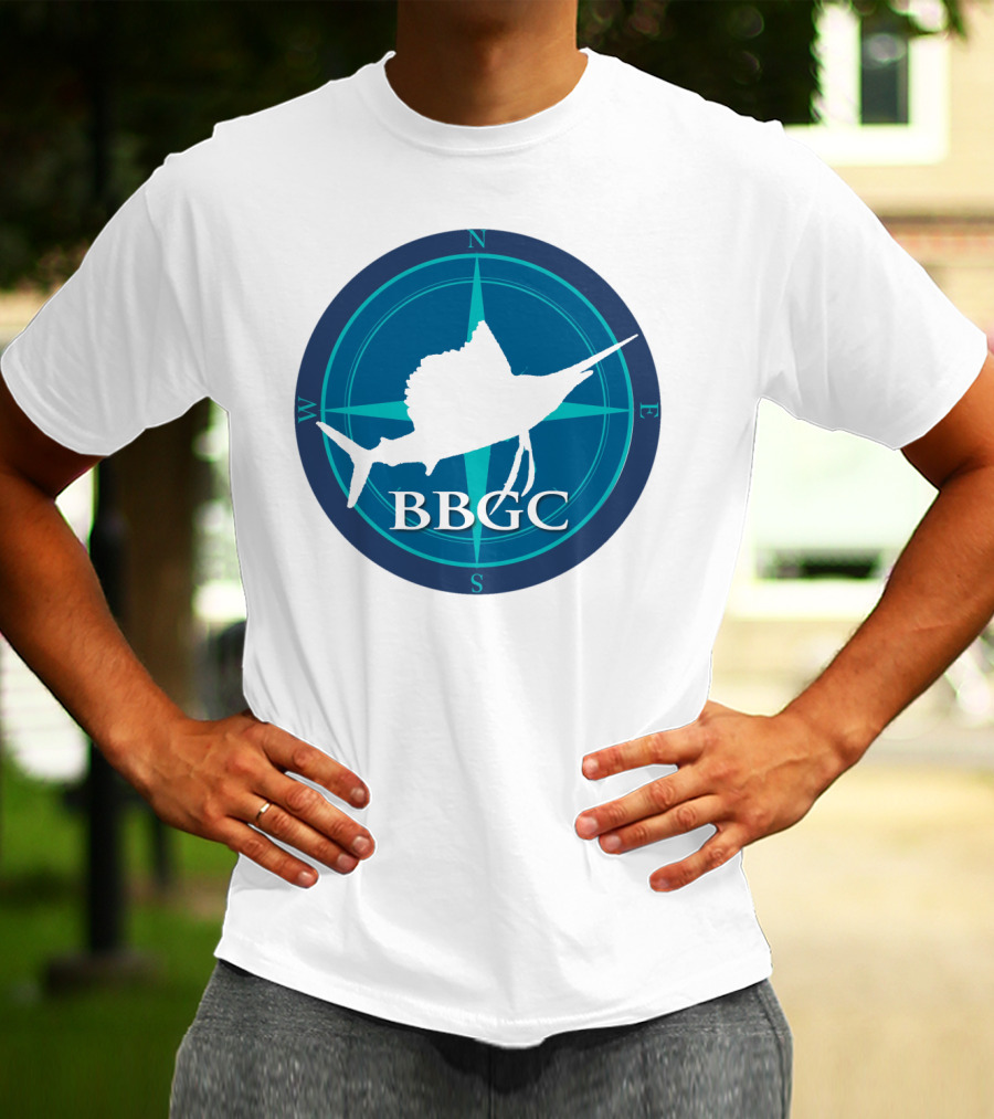 Bimini Big Game Club BBGC Sailfish Compass T-Shirt