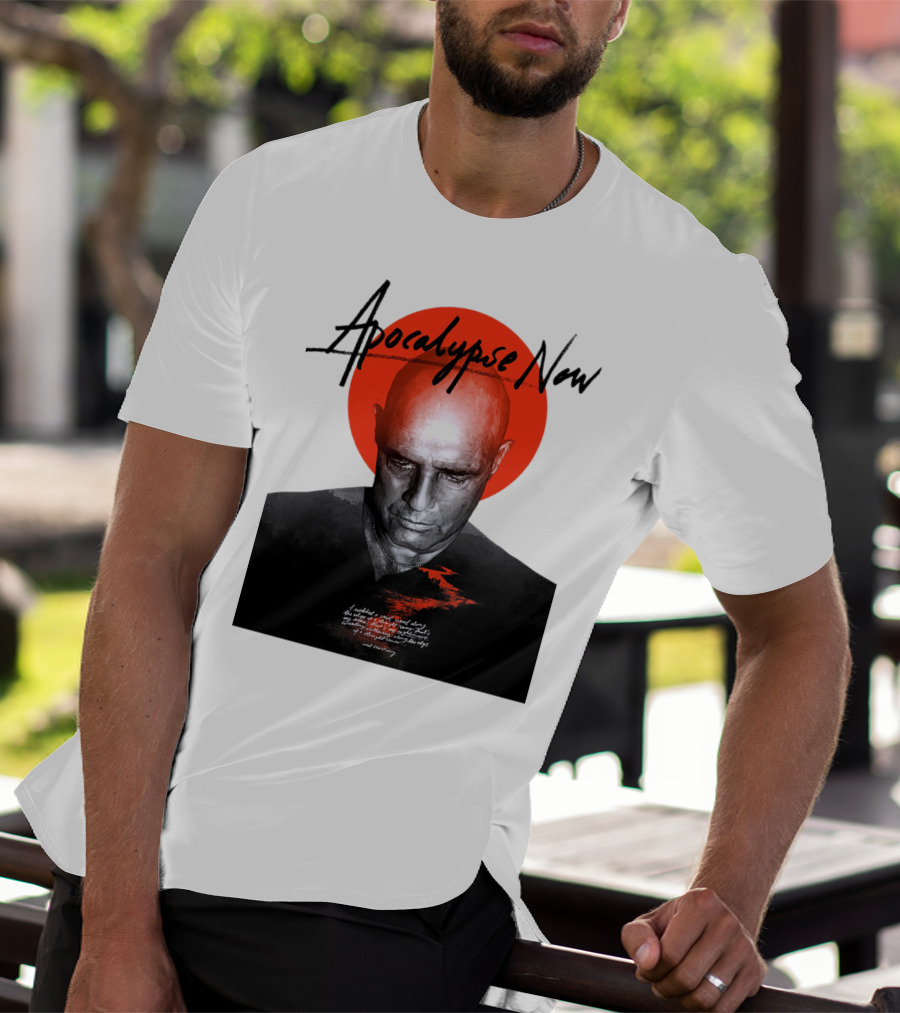 Apocalypse Now Bald Head Red Sun Reflection 08 T-Shirt