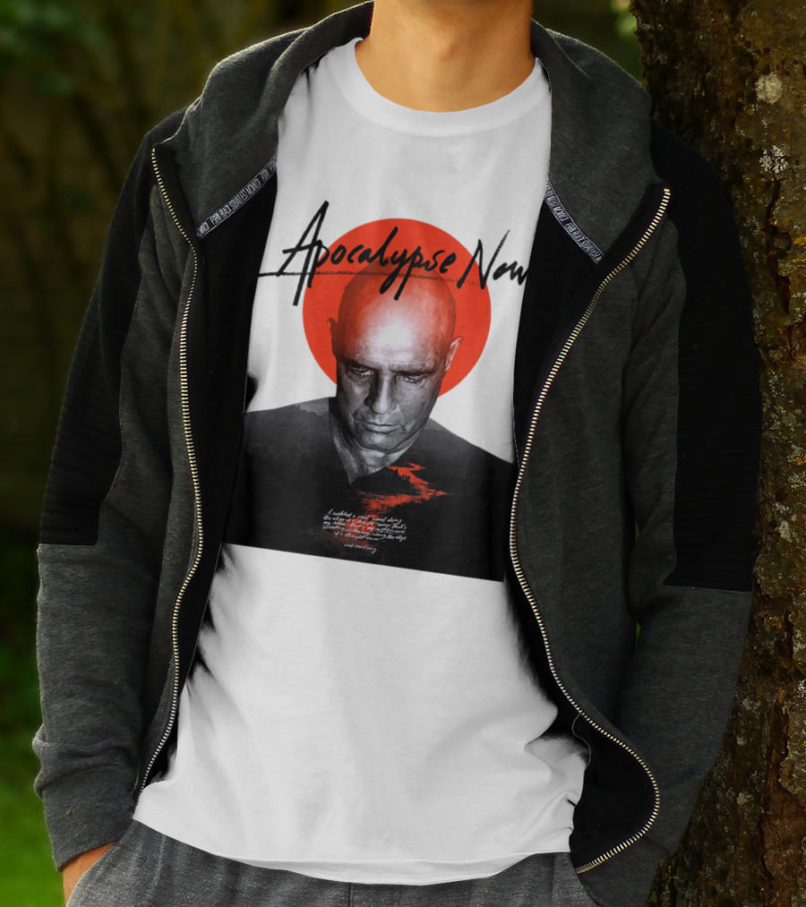 Apocalypse Now Bald Head Red Sun Reflection 08 T-Shirt
