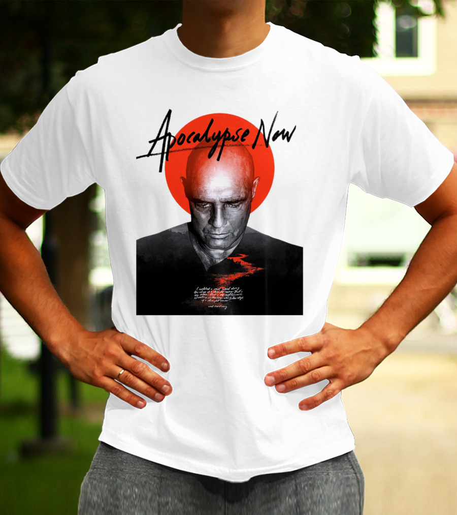 Apocalypse Now Bald Head Red Sun Reflection 08 T-Shirt