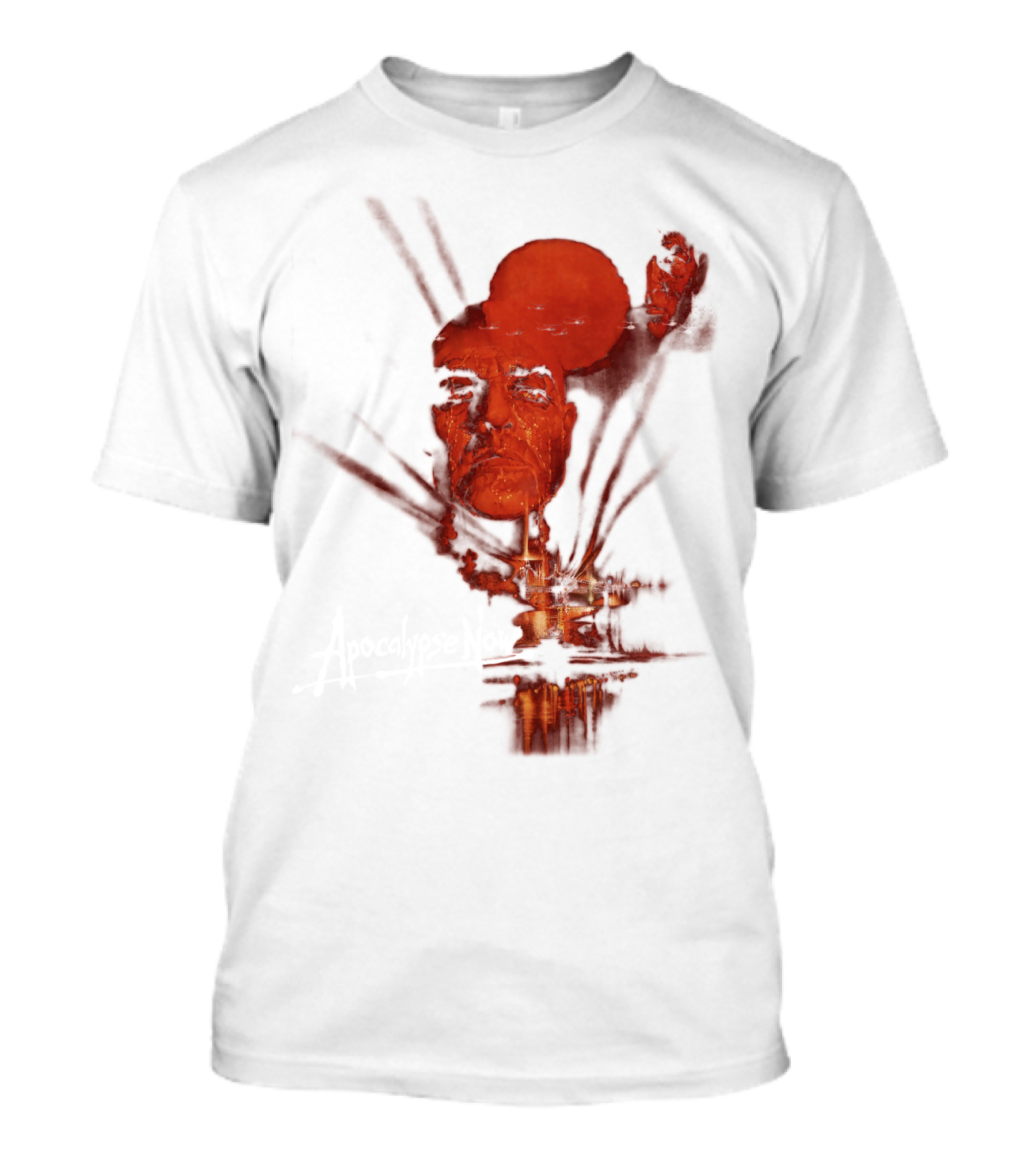 16 Apocalypse Now Mickey Mouse Warrior Face T-Shirt