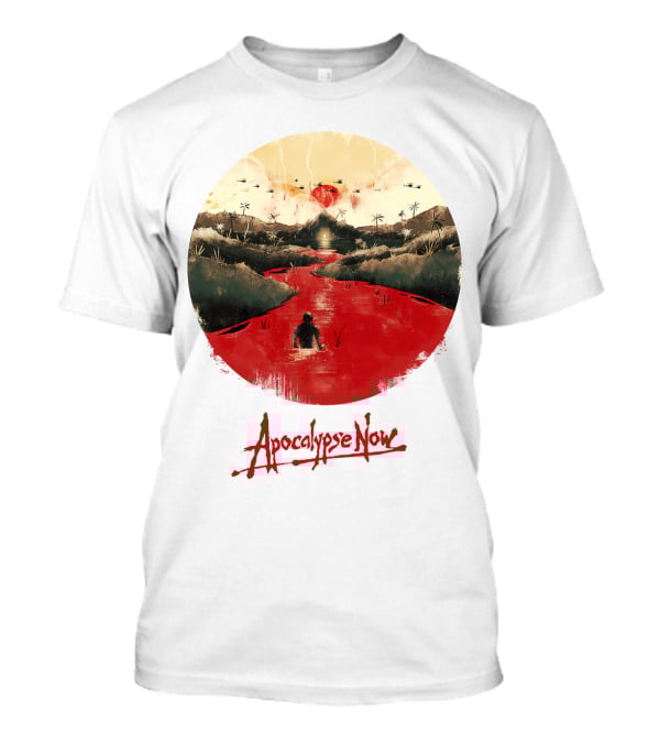 15 Helicopters Jungle River Apocalypse Now T-Shirt