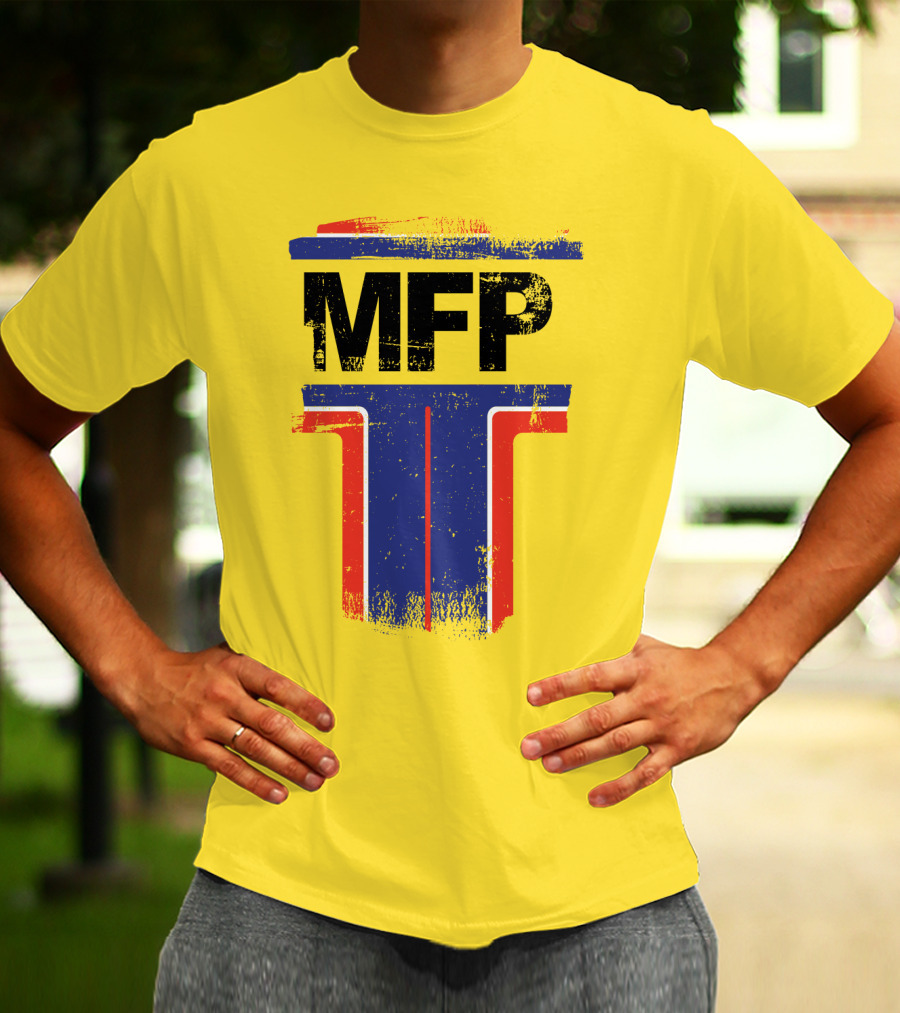 Mad Max MFP Main Force Patrol Vintage Logo Ao Vang T-Shirt