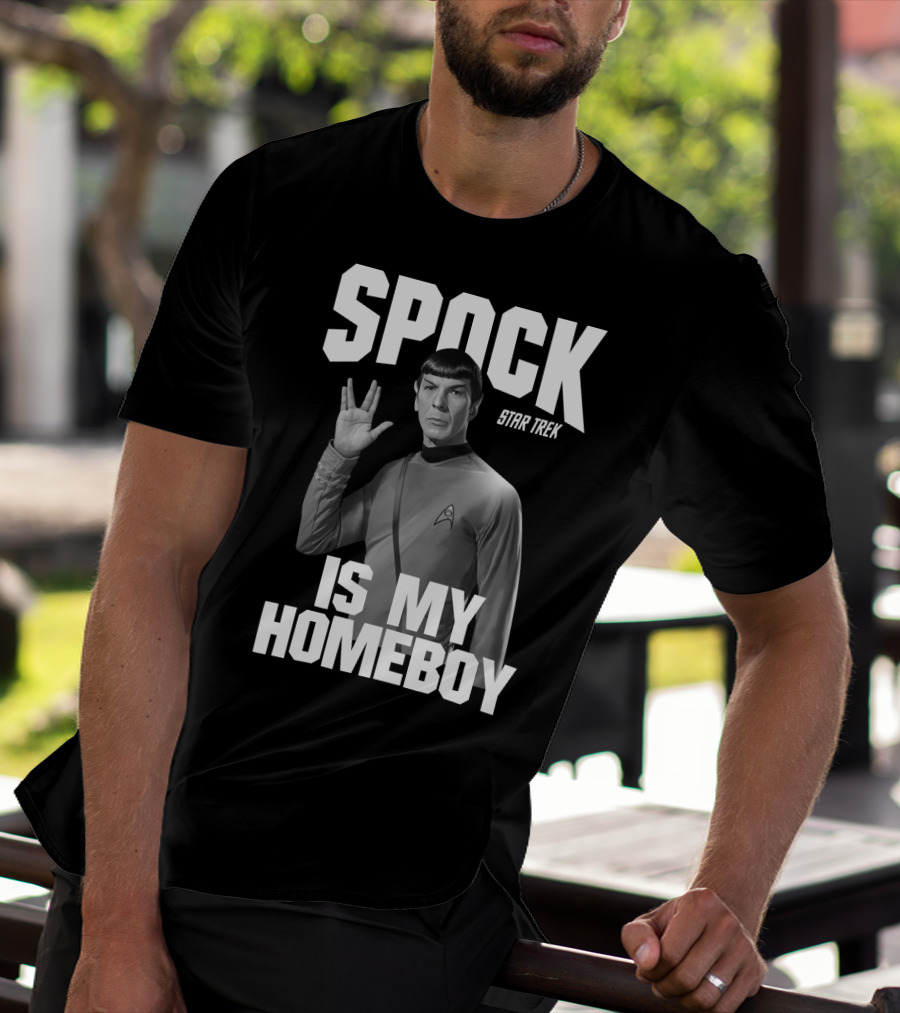 Spock Star Trek Is My Homeboy T-Shirt