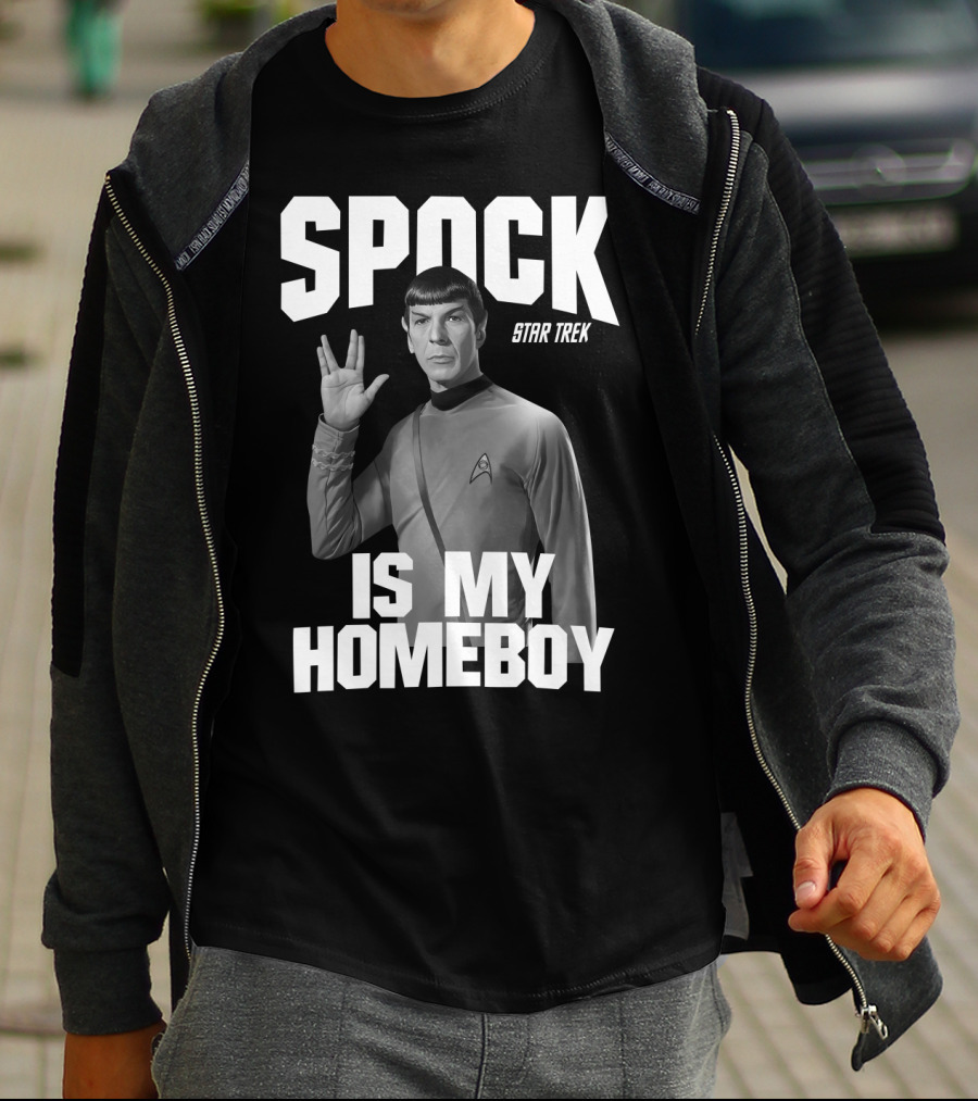 Spock Star Trek Is My Homeboy T-Shirt