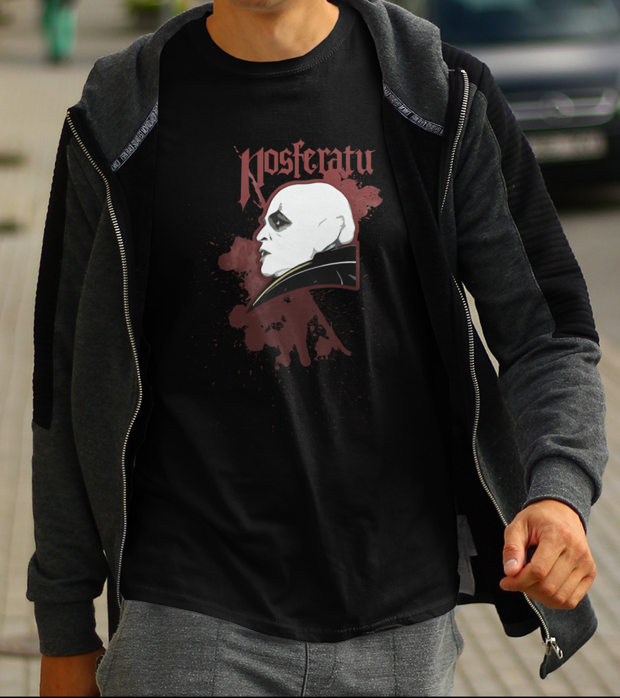Nosferatu Vampire Splatter T-Shirt