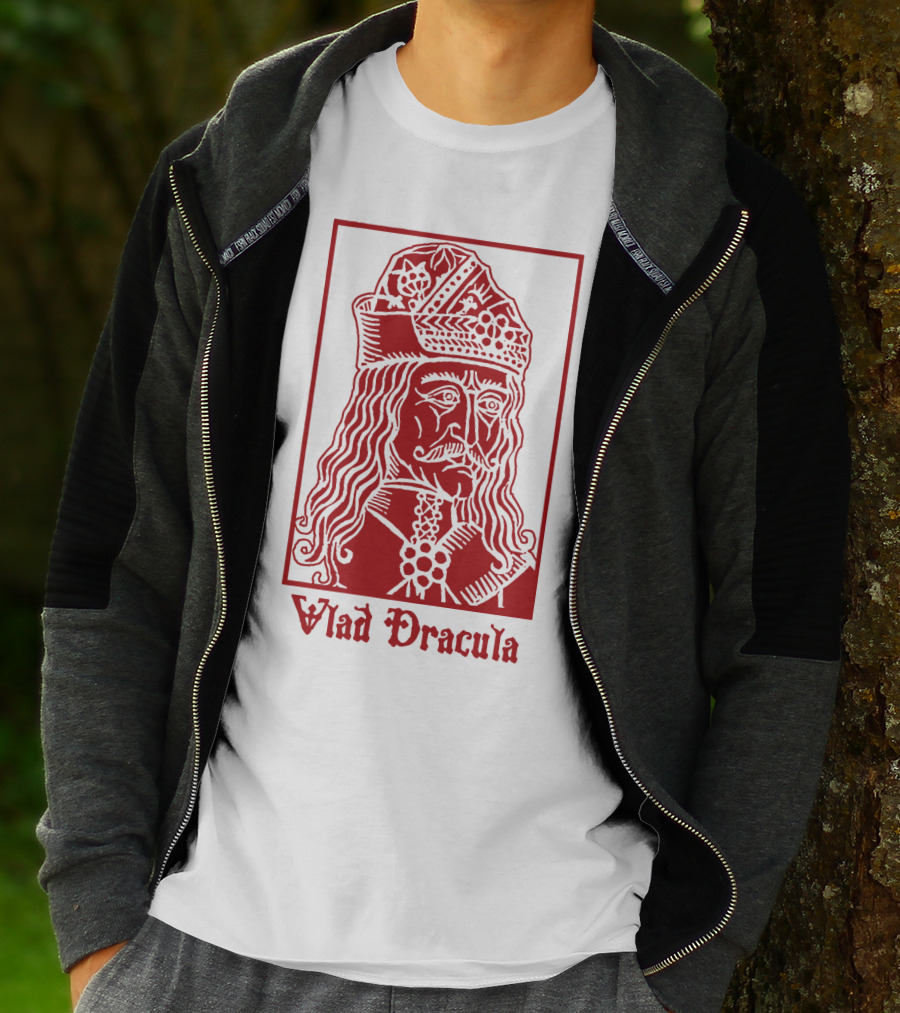 Vlad Dracula Vampire Icon Gothic T-Shirt