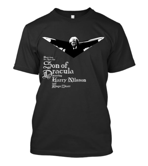 Music From Apple Film Son Of Dracula Starring Harry Nilsson Ringo Starr T-Shirt