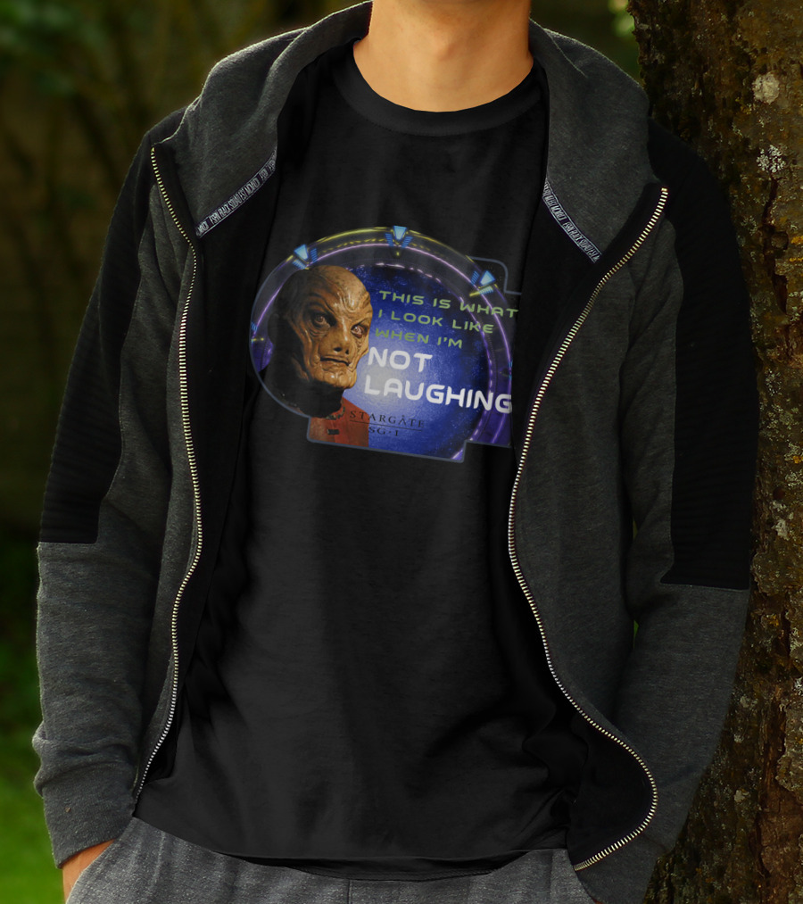 Stargate SG-1 This Is What I Look Like When I'm Not Laughing T-Shirt