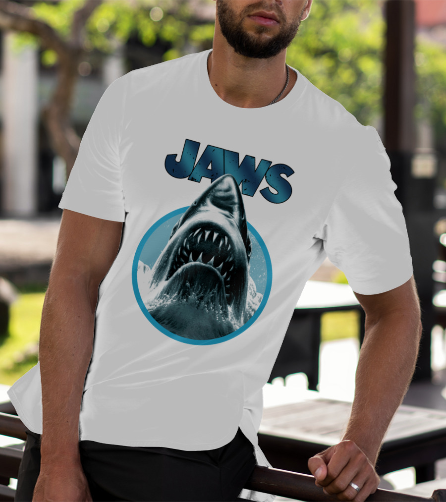 JAWS Shark Iconic Movie T-Shirt