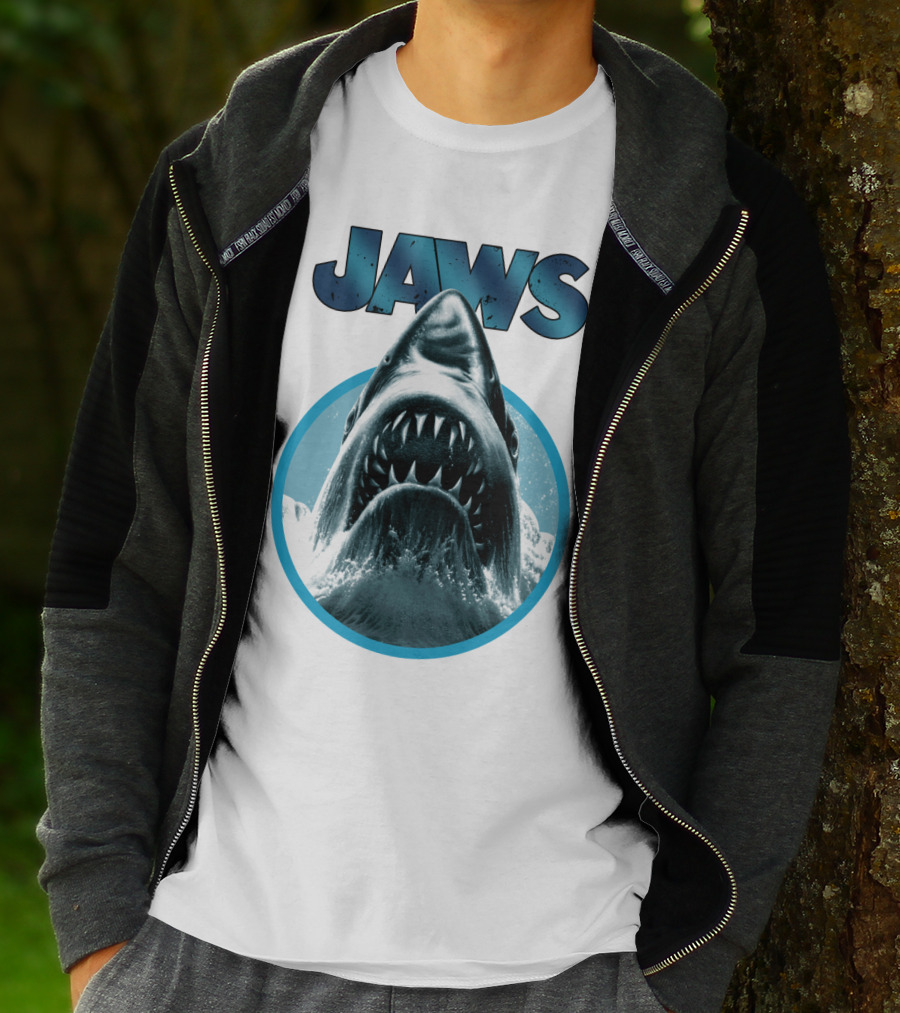 JAWS Shark Iconic Movie T-Shirt