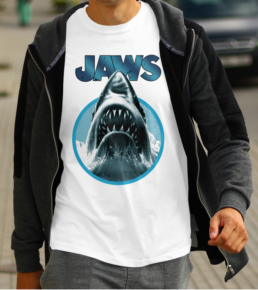 JAWS Shark Iconic Movie T-Shirt