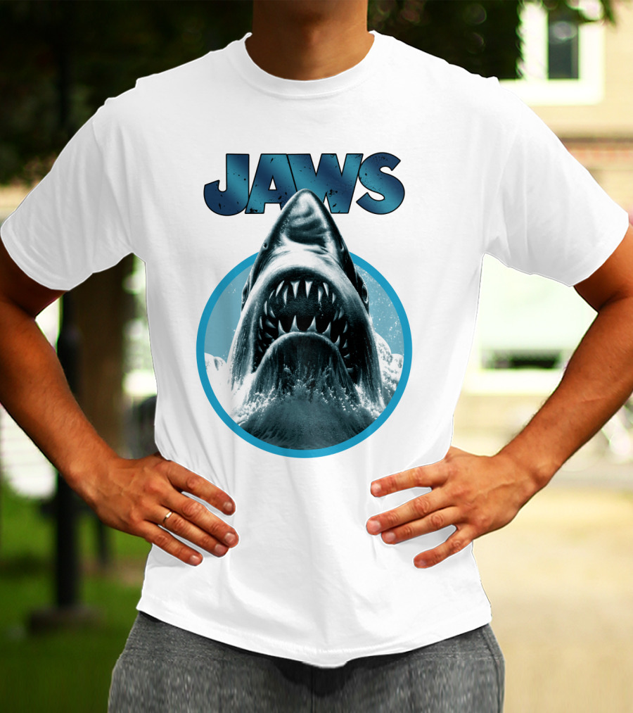 JAWS Shark Iconic Movie T-Shirt
