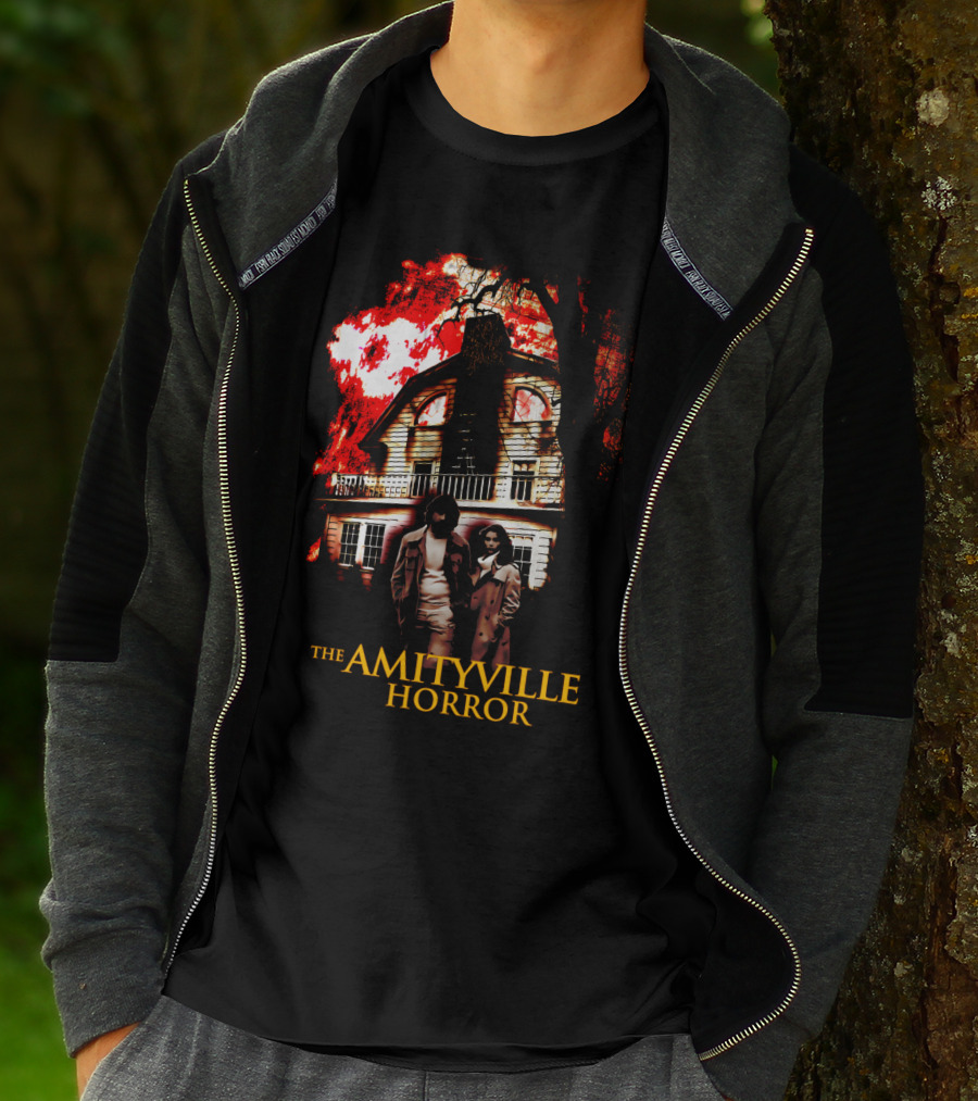 The Amityville Horror 1979 Haunted House Iconic Scene T-Shirt