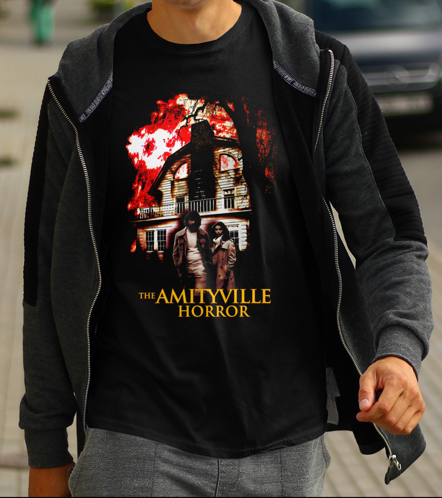 The Amityville Horror 1979 Haunted House Iconic Scene T-Shirt