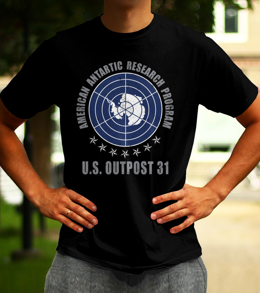 American Antarctic Research Program U.S. Outpost 31 The Thing T-Shirt