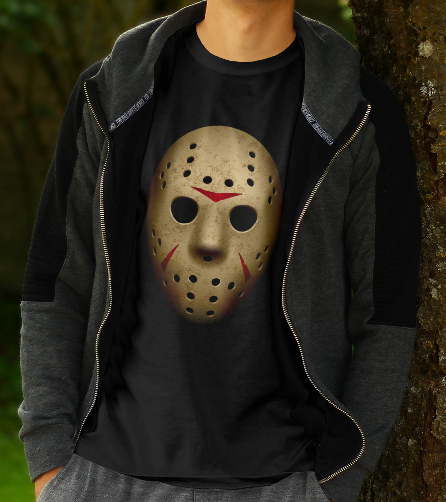 Jason Mask Friday The 13th Hockey Horror T-Shirt
