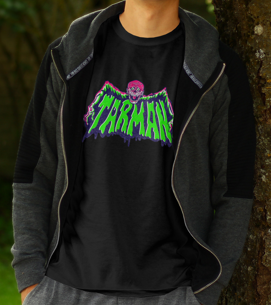 Tarman The Return Of The Living Dead Dripping Neon Horror T-Shirt