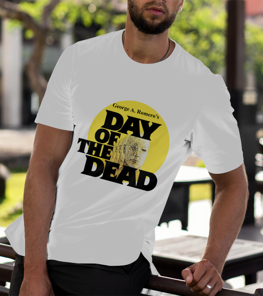 George A. Romero's Day Of The Dead Zombie Horror Movie T-Shirt