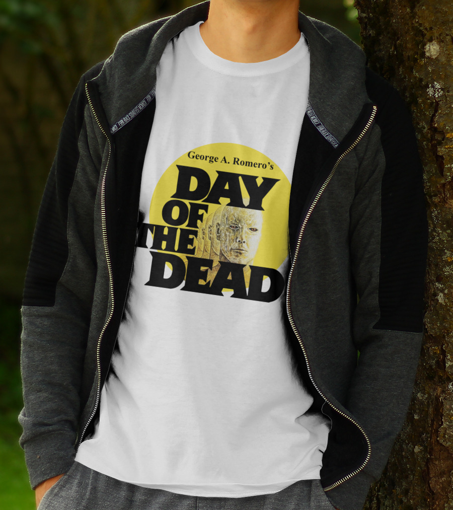 George A. Romero's Day Of The Dead Zombie Horror Movie T-Shirt