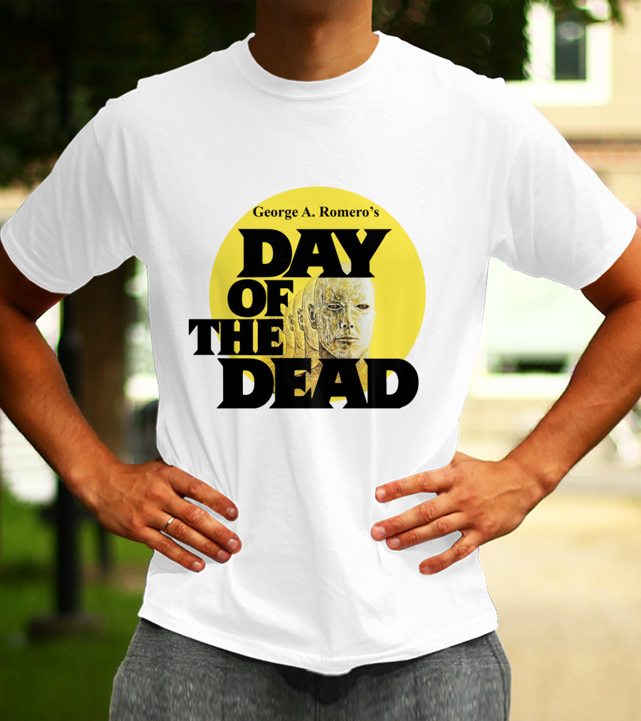 George A. Romero's Day Of The Dead Zombie Horror Movie T-Shirt