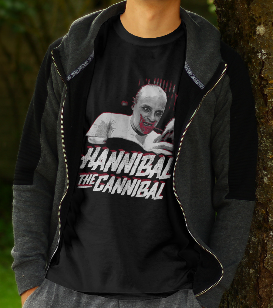 Hannibal The Cannibal Silence Of The Lambs Horror T-Shirt