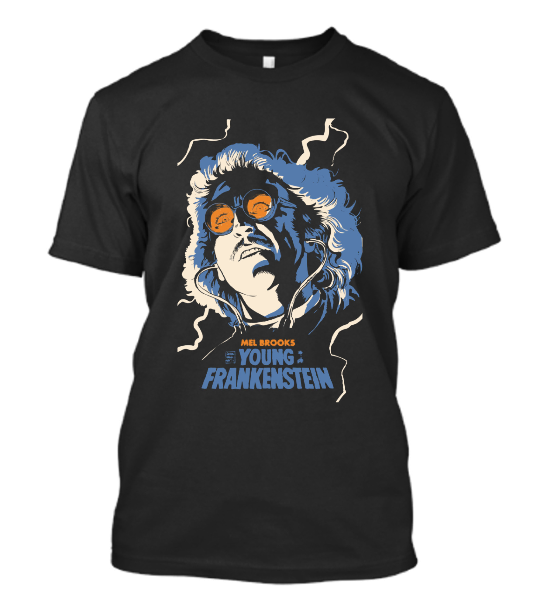 Mel Brooks Young Frankenstein Electric Shock T-Shirt