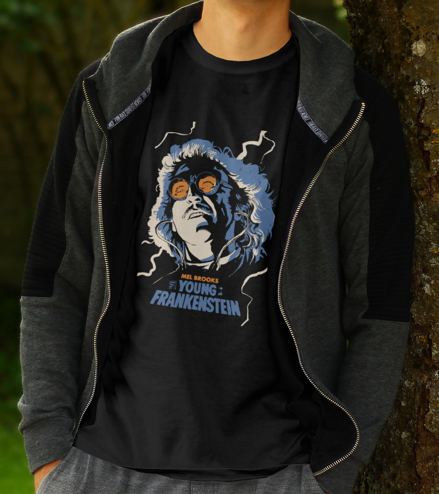 Mel Brooks Young Frankenstein Electric Shock T-Shirt