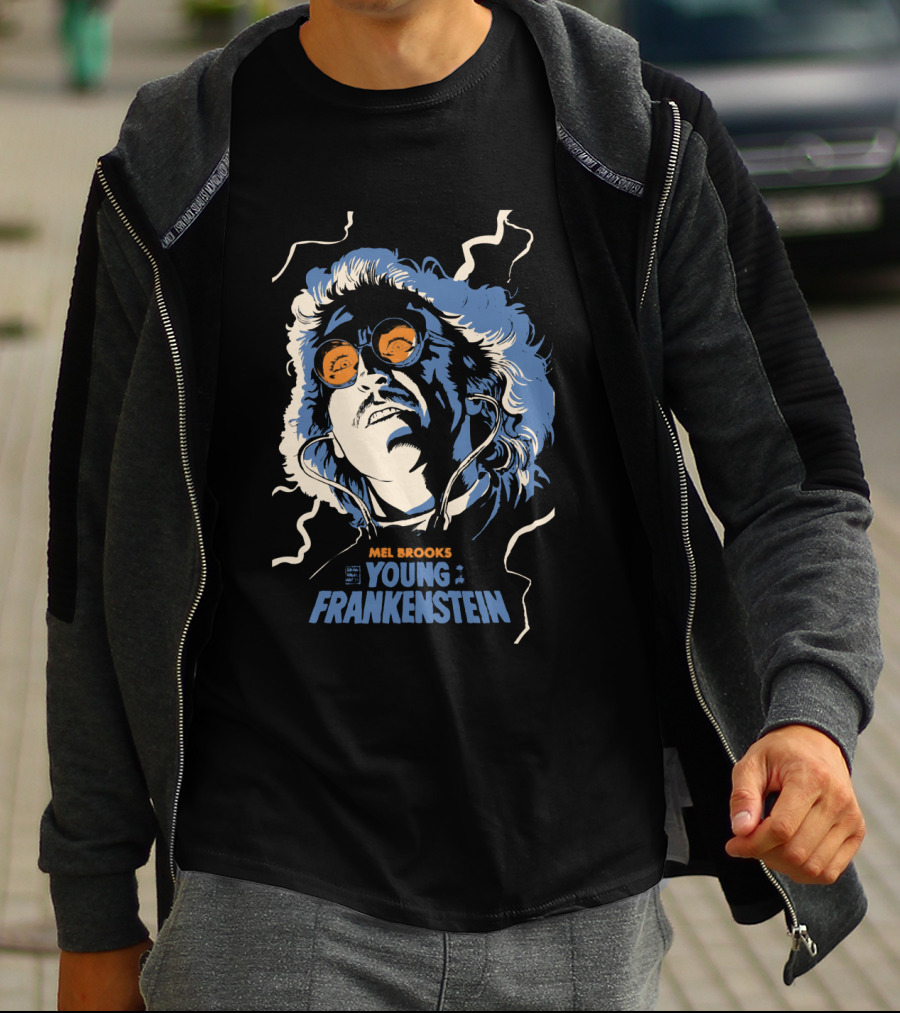 Mel Brooks Young Frankenstein Electric Shock T-Shirt